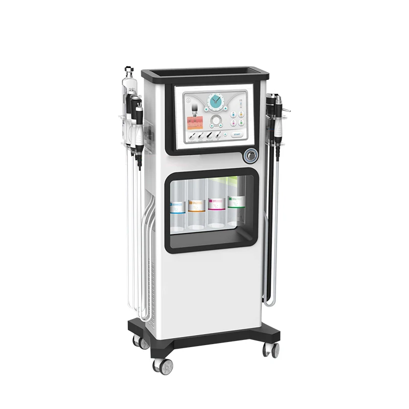 7 In 1 Dermabrasion Facial Machine H2o2 Diamond Peeling And Hydrafaci Facial Lift Skin Scrubber Moisturizer