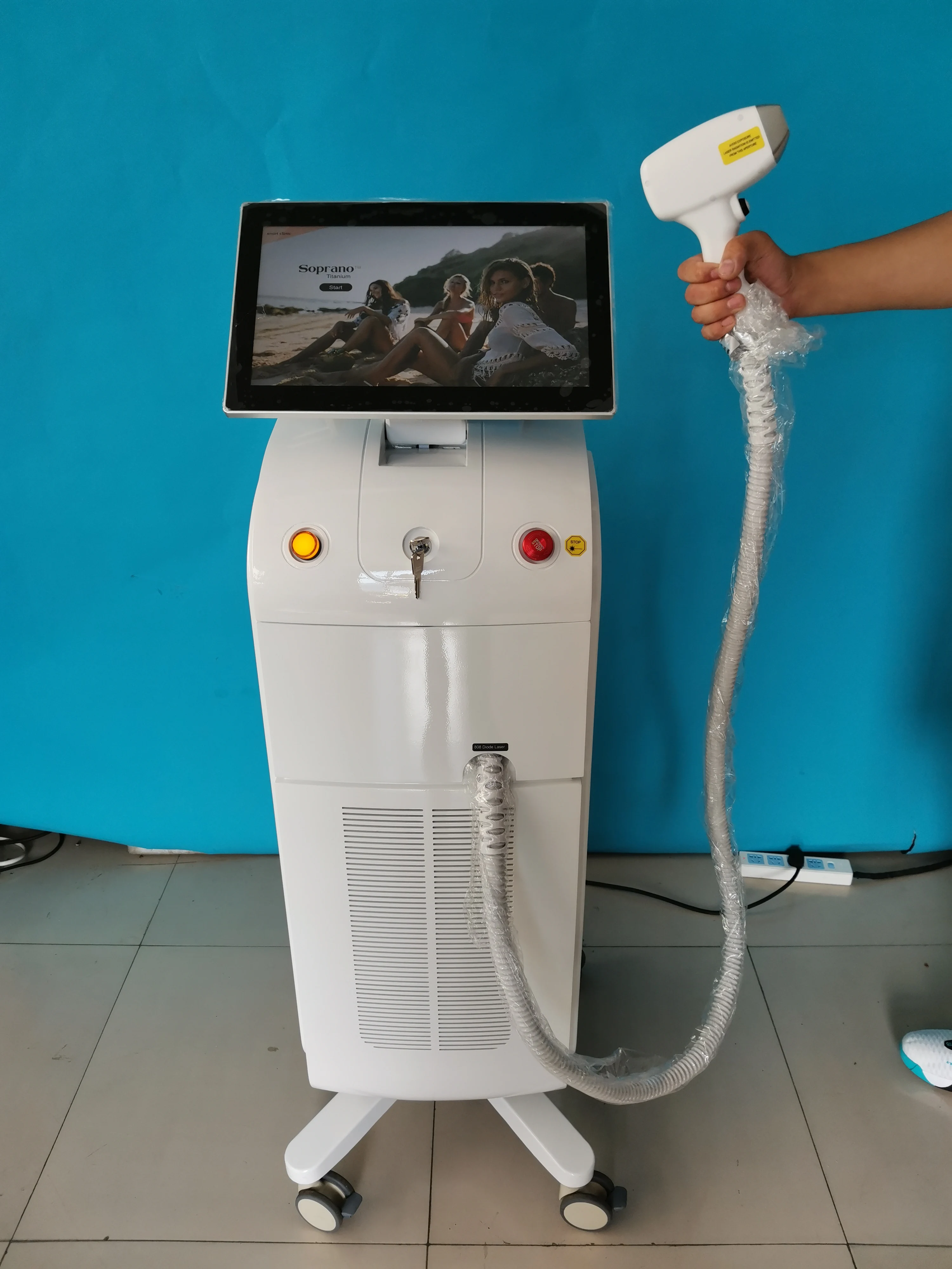 Weifang KM diode laser hair removal machine/alma soprano ice platinum 2021/ facial