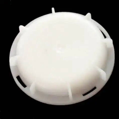 Ibc Valve Caps Dust Caps 2-1/8 Thread(62mm) Plastic Screw Cap Ibc Tank White Non Spill