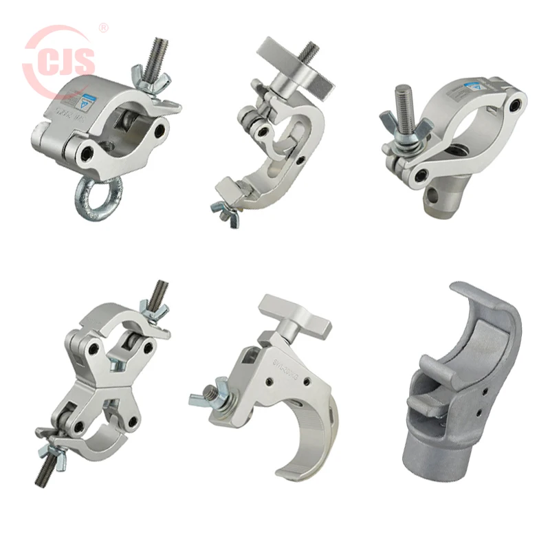 CJS Aluminum Stage Truss lighting Clamp Hook coupler Truss Display Truss System Accessories sample holder 3-1