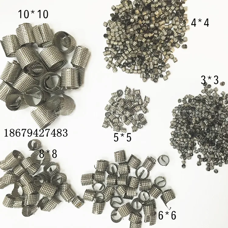 Stainless steel metal mesh dixon ring / metal laboratory packing ring