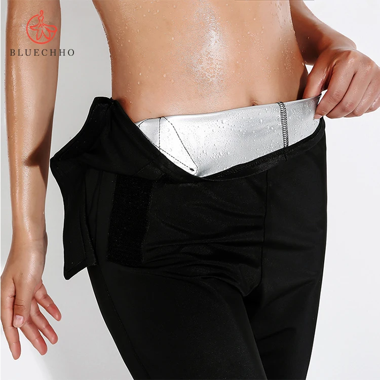 Sweat suit female fat burning sweating body sculpting suit fitness yoga clothes sports burst sweat pants slimming  suit