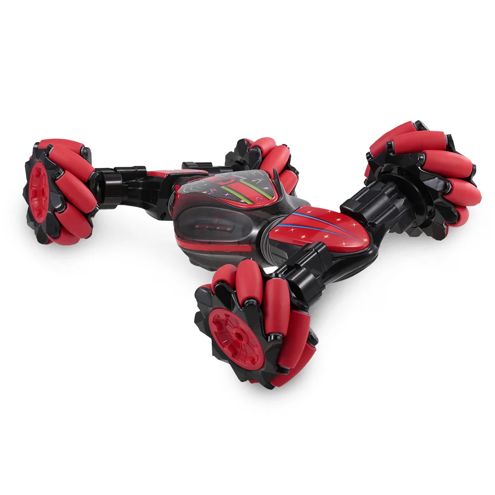 2020 Xueren 4WD RC Stunt Car Watch Control Car Deformable Electric RC Drift Car Gesture Sensor Control Toys with LED light