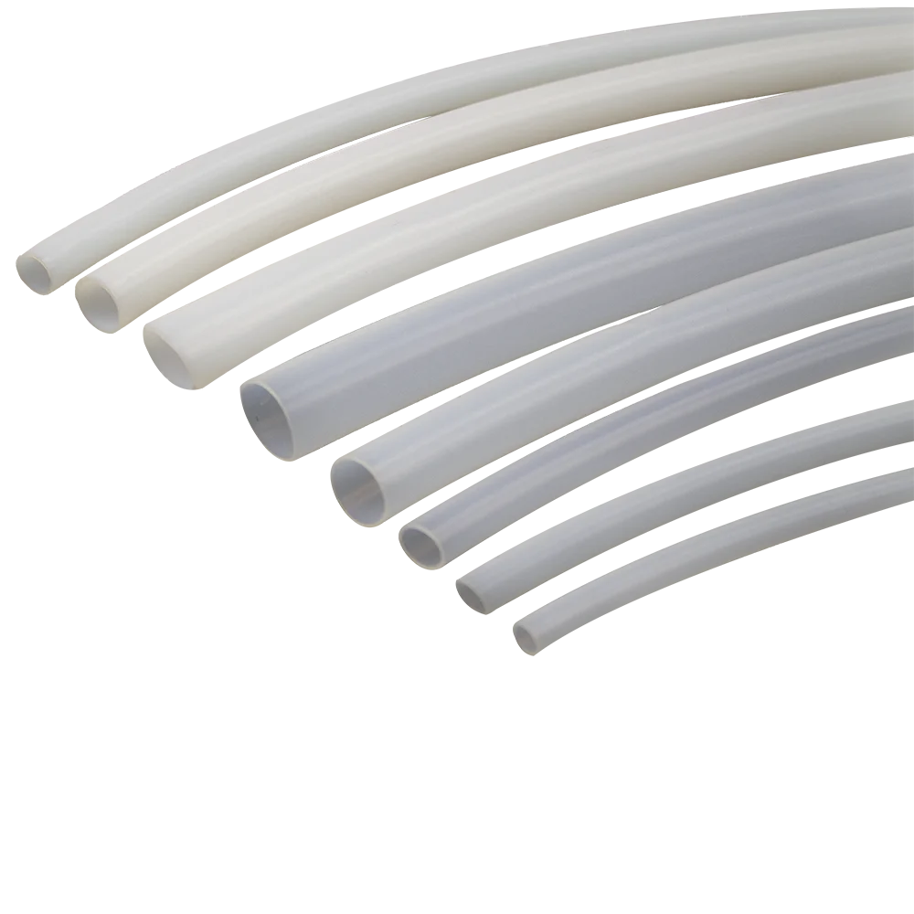 Raw plastic hose Non Toxic High Quality Electrical Insulation Various Size Virgin PTFE Tubing Teflons Pipe Plastic Tube PTFE FEP PFA tubing