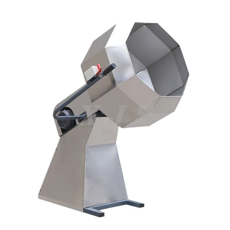 Nuts Roasting And Flavoring Machine/ Single Roller Seasoning Machine/ Seasoning Tumbler Banana Chips Flavoring Machine