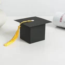 Hat  Shape Candy Sugar Graduation Gifts Box Graduation Favors Box For Graduation Party