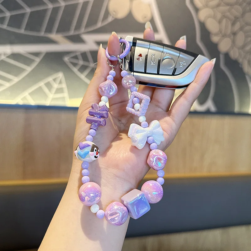 Оптовая продажа креативная цепочка на запястье телефон из бисера браслет висит для мобильного телефона