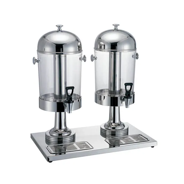 Высококачественный более современный дизайн дисплей для еды холодильная энергия фрукты серебряный и Металлический Диспенсер напитков из нержавеющей стали