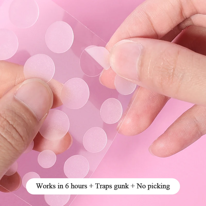 Private Label Custom Vegan-Friendly Invisible Blemish Acne Pimple Treatment Hydrocolloid Anti Acne Pimple Patch for face