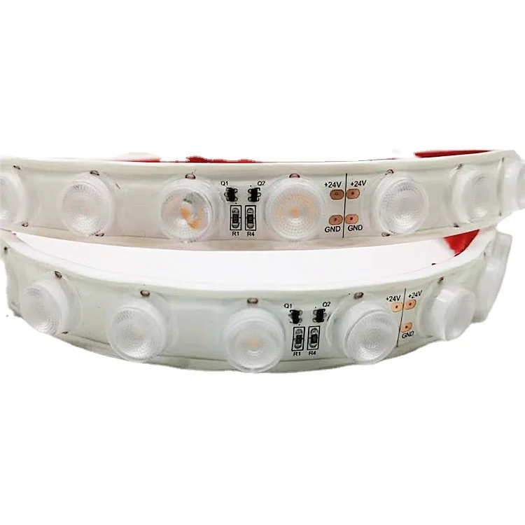 IP67 flexible wall washer led strip linear light outdoor handrail light rgb rgbw SMD3030 TPU LED Flexible Wallwasher 42leds/M