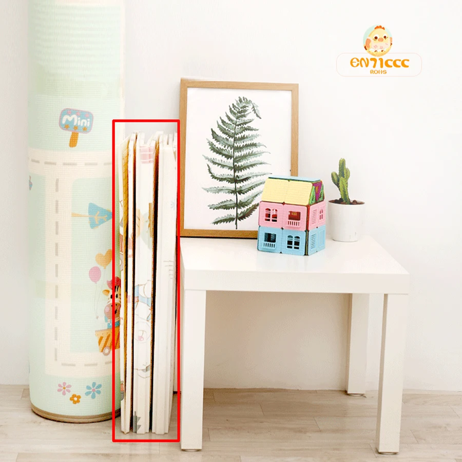 
XPE waterproof foldable play mat for children on both sides 