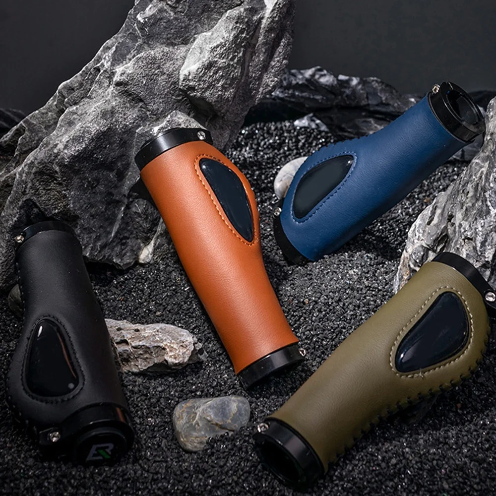 2022 Shockproof Soft Rubber Padding BMX MTB Bicycle Handlebar Grip Mountain Bike Handle Grips