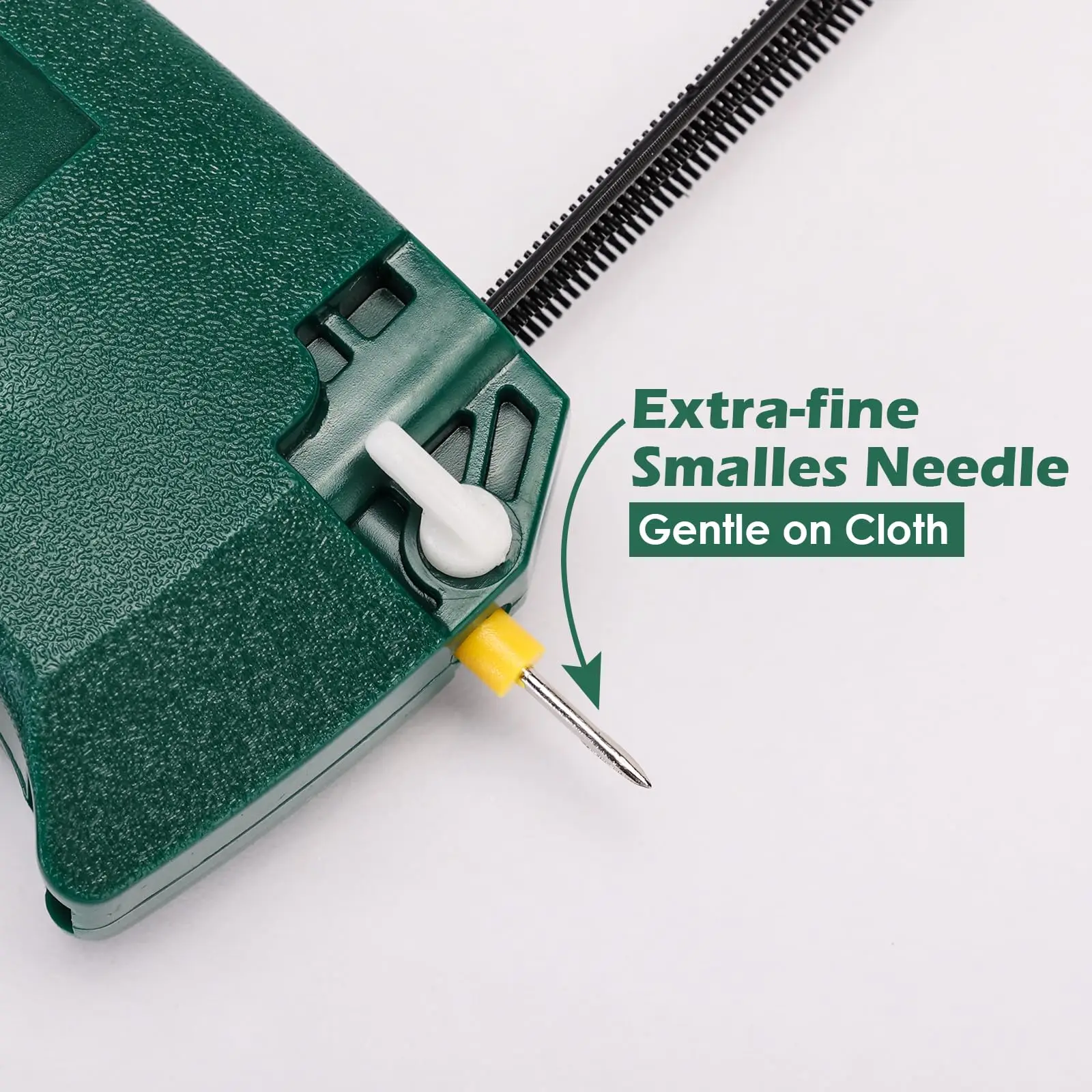 Tag Gun for Clothing Fine Stitch Mini Stitch Gun Stitchy Quick Clothing Fixer Sewing Quilting Hemming Stitch with 2 Needles