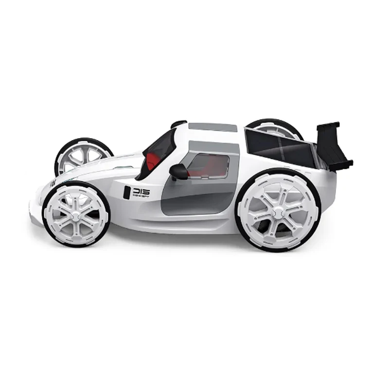 Solar Powered Car Toy DIY Science Electric Cars Assembly Vehicle Toy with Openable Doors Educational Experiment Building Car