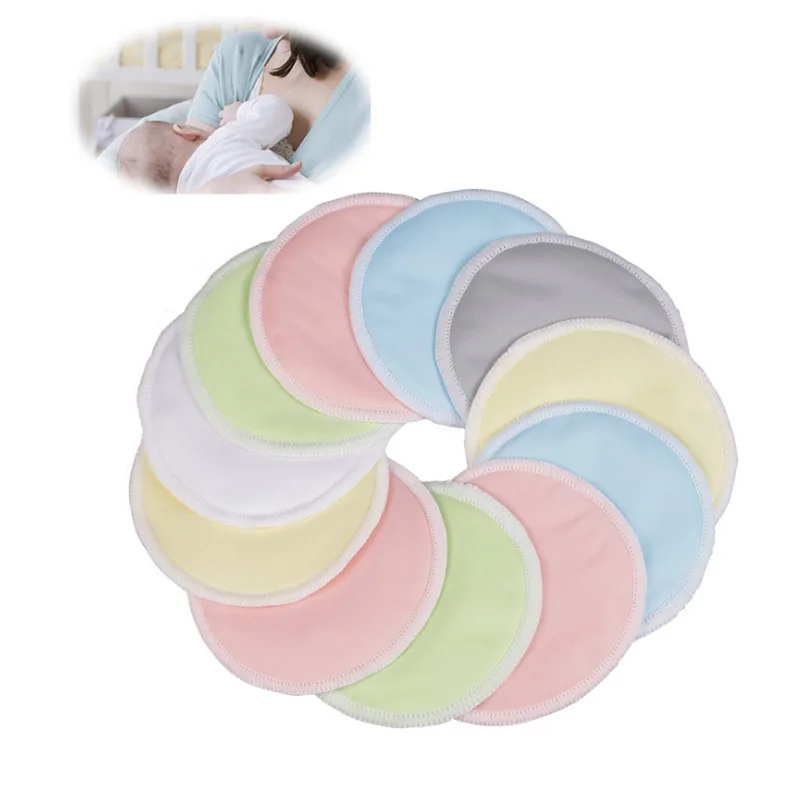 Washable Nursing Pads Reusable Organic Bamboo Breast Pads