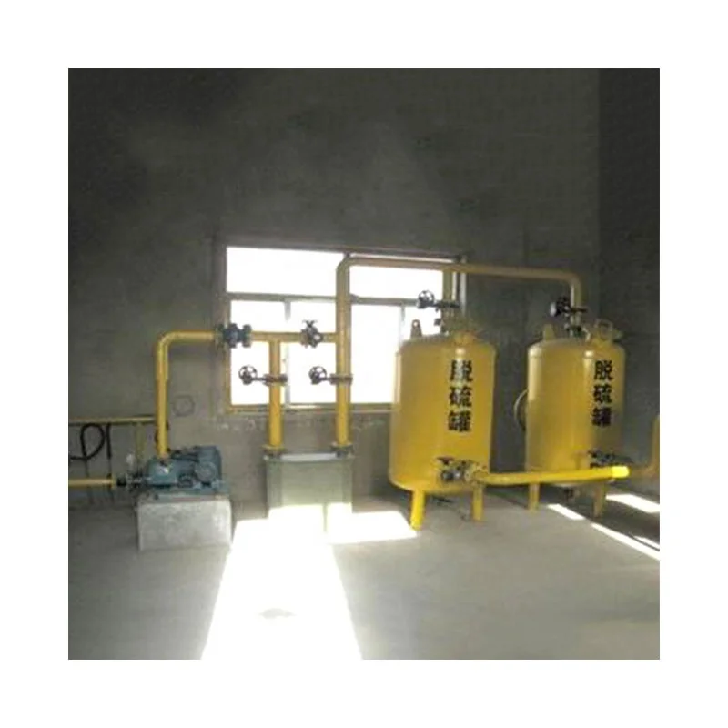 Large Biogas Plant Application Biogas Scrubber Hydrogen Sulfide Desulphurizer For Biogas Purification