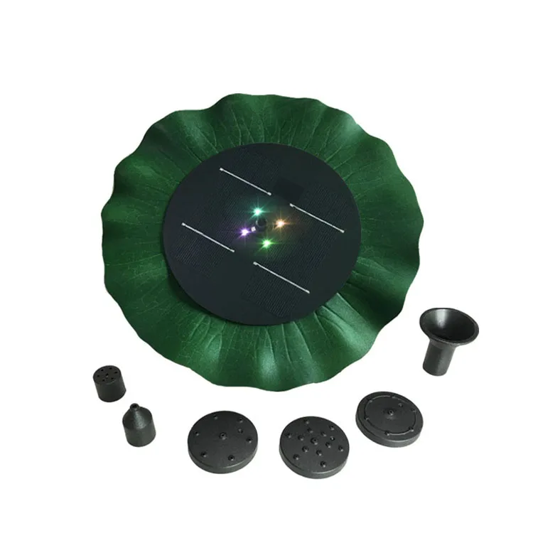 1.8W with LED  Manufacturing Wholesale Solar Water Fountain have battery