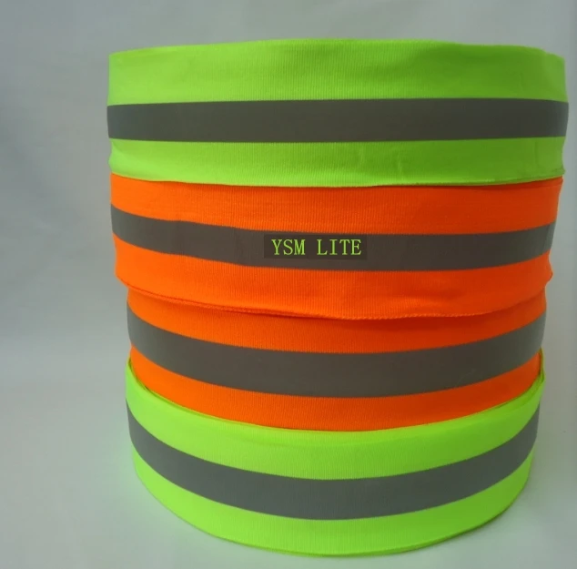 work wear 13g/m high visibility reflective webbing for materials tape safety vest reflective jacket