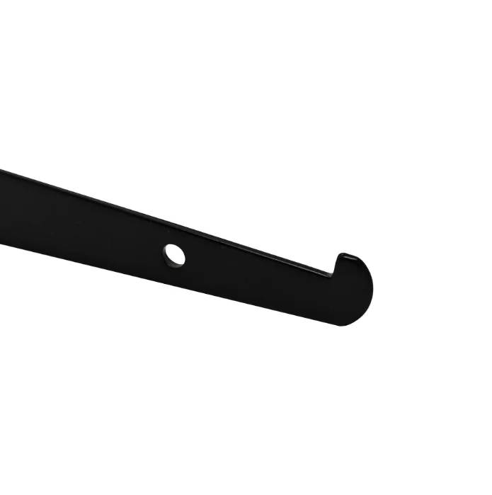 Wholesale Custom Metal Bracket Triangle Shape Upright Double And Single Hidden Floating Wall Shelf U Shaped Bracket