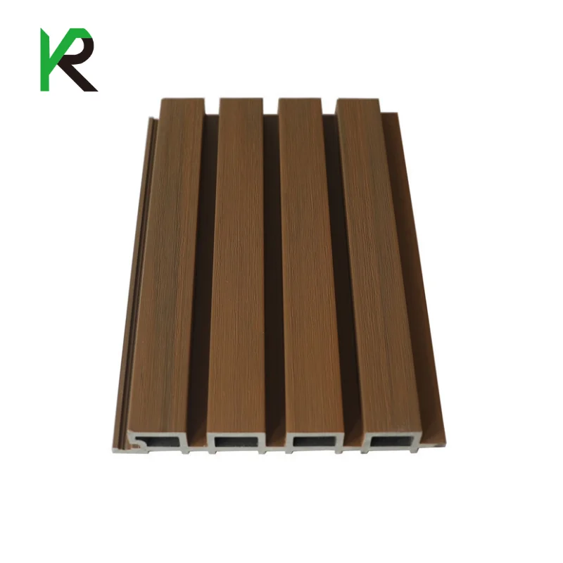 Canada Pared WPC Factory Embossed Wooden Grains Wall Panel Cladding