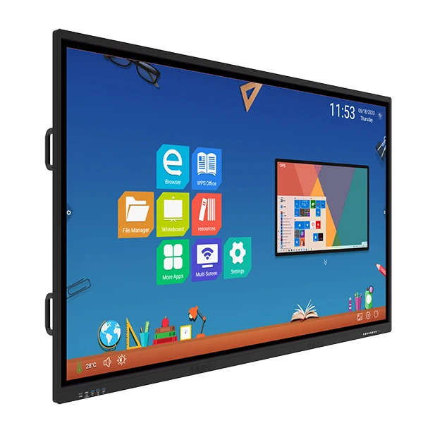 Классная цифровая Плоская Сенсорная панель умная доска для электронного