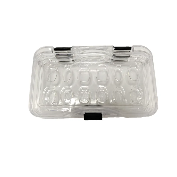 Big stocks Plastic Clear  Elastic Dental Veneer Membrane Box for 12pcs Veneer Packing