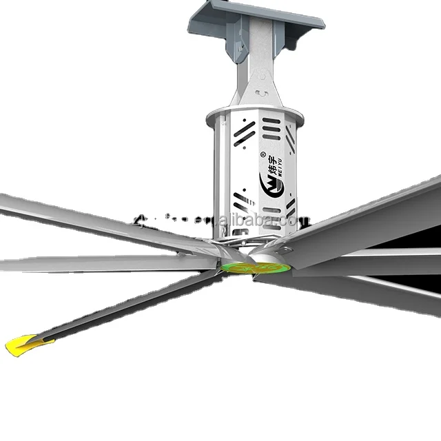 Hvls Fan 5.52m 18ft Low Noise Cooling Hvls Large Pmsm Cheap Ceiling Fan Factory Manufacturer