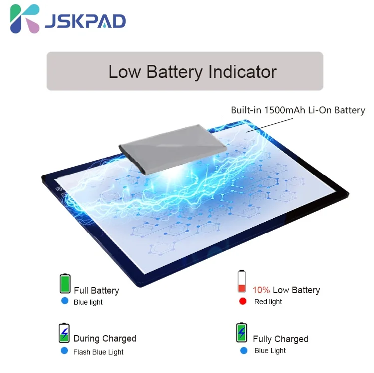 Touch Control Light Guide Plate Drawing Tools Painting Board Led Tablet Copying Board Lightpad For Senior Student