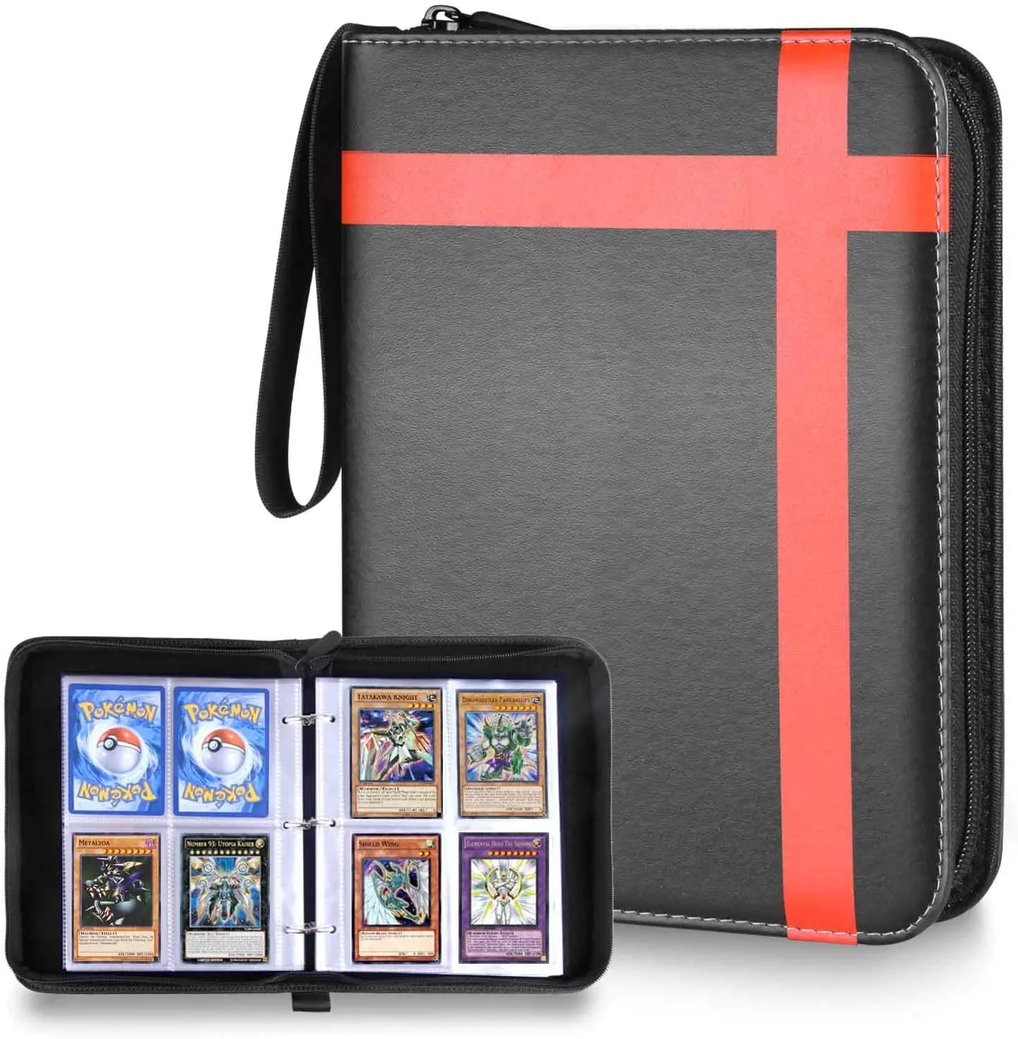 3x3 Custom Premium 9 Pocket Sleeves Collect Book Sports Game Baseball Trading Card Album Folder Binder