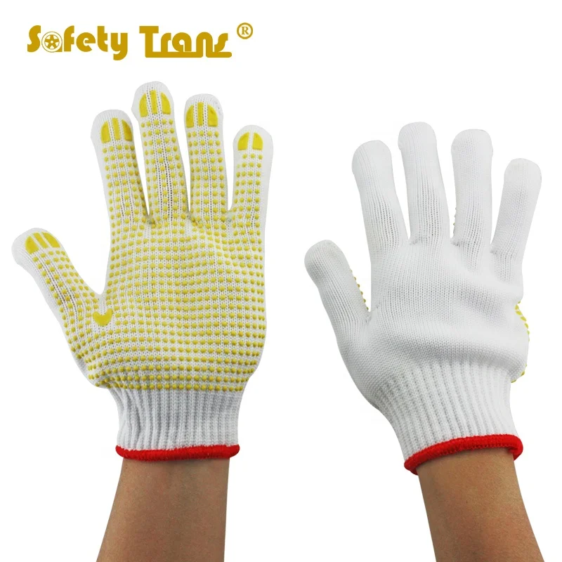 cut resistant sandy finish nitrile safety gloves