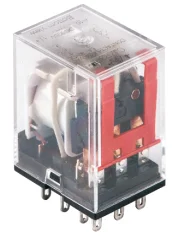 Industrial control 24V with light miniature relay