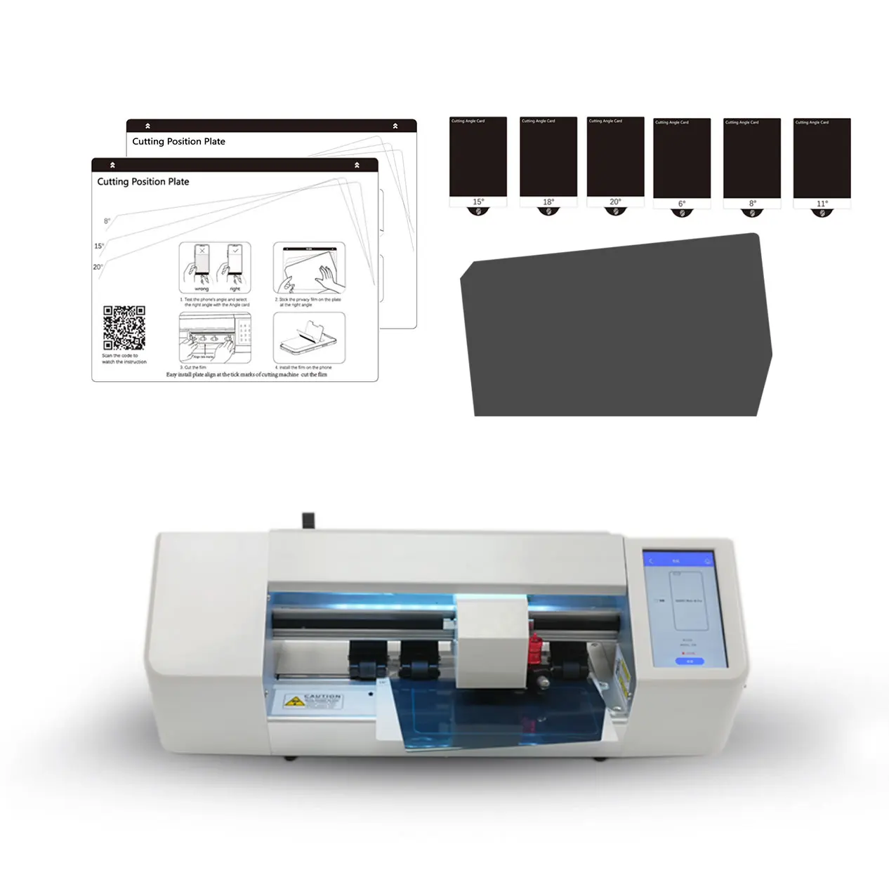 easy install anti spy tempered glass 4 Layer Anti-spy tpu film privacy screen protectors for iphone