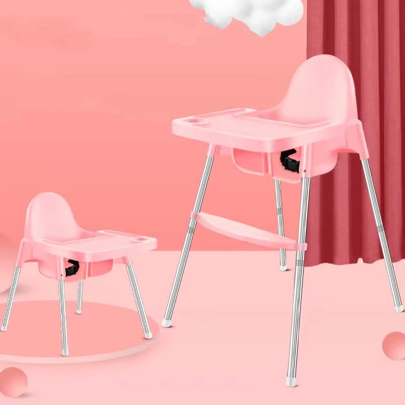 Hot Selling Restaurant Plastic Kids Child Food Eat Feeding High Dining Chair Multi function Baby Feeding Eating High chair