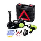 Factory Direct Sales 12v Electric Car Jack Air Compressor Electric Car Jack Set