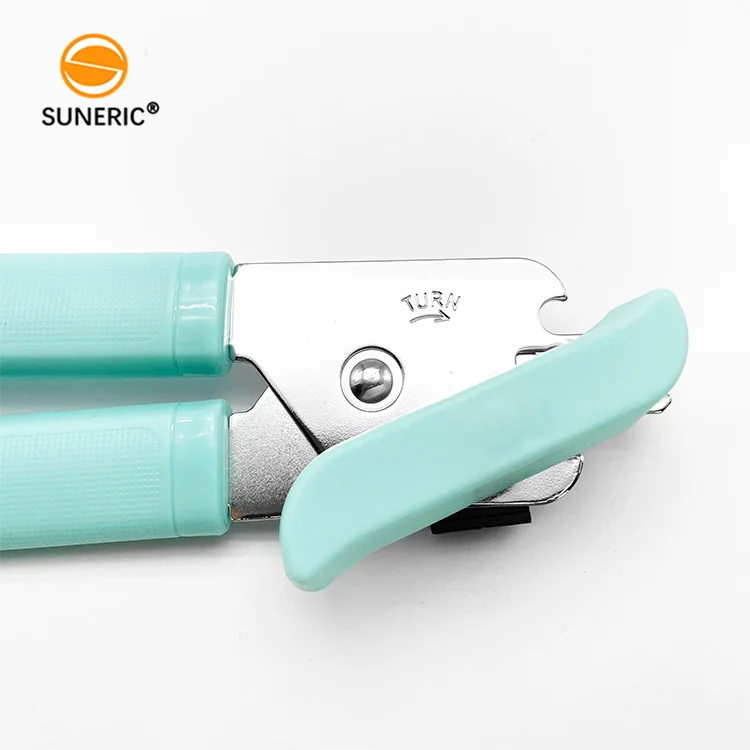 New Manual Heavy Duty Comfortable Soft Non-Slip Corkscrew Polished Jar Bottle Can Opener