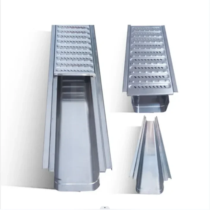 China manufacturer Stainless steel Drain Grates throat width 600mm trench drain ditch cover for Restaurant Hotel