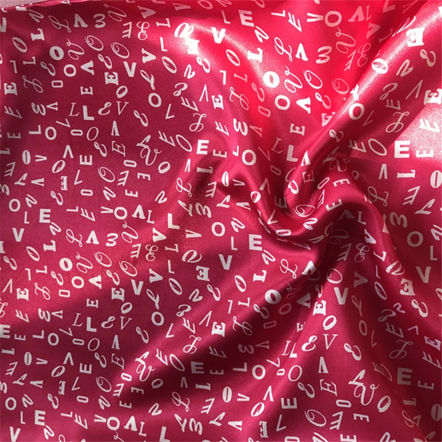 Fashion design woven 100 Polyester Satin Fabric Shaoxing Textile lining home textile Dress Bag Plain Fluorescent Toy Anti