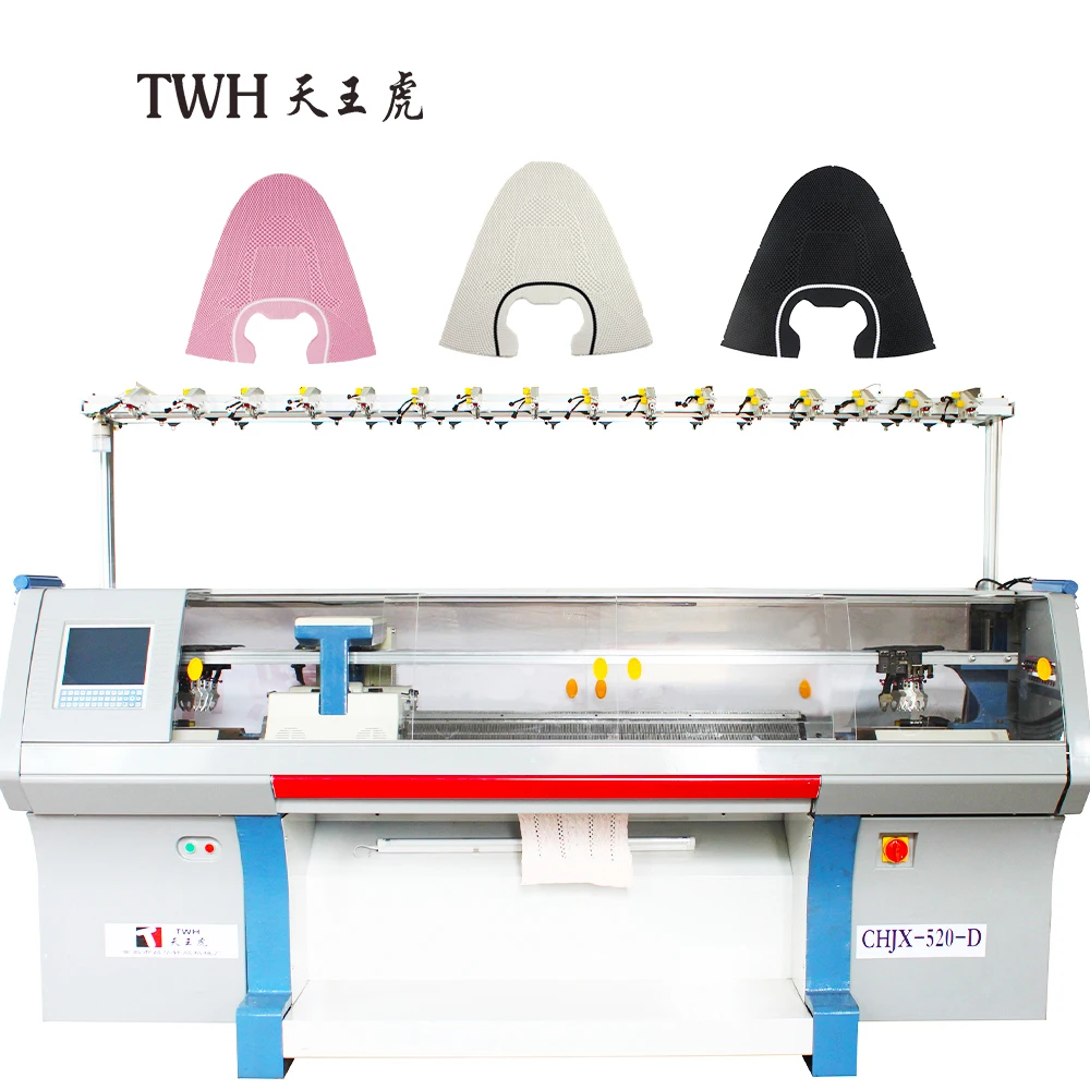 Brand New 3D 3 System Shoe Flat Knit Smart Shoes Making Upper Fly Weaving Vamp Knitting Machine