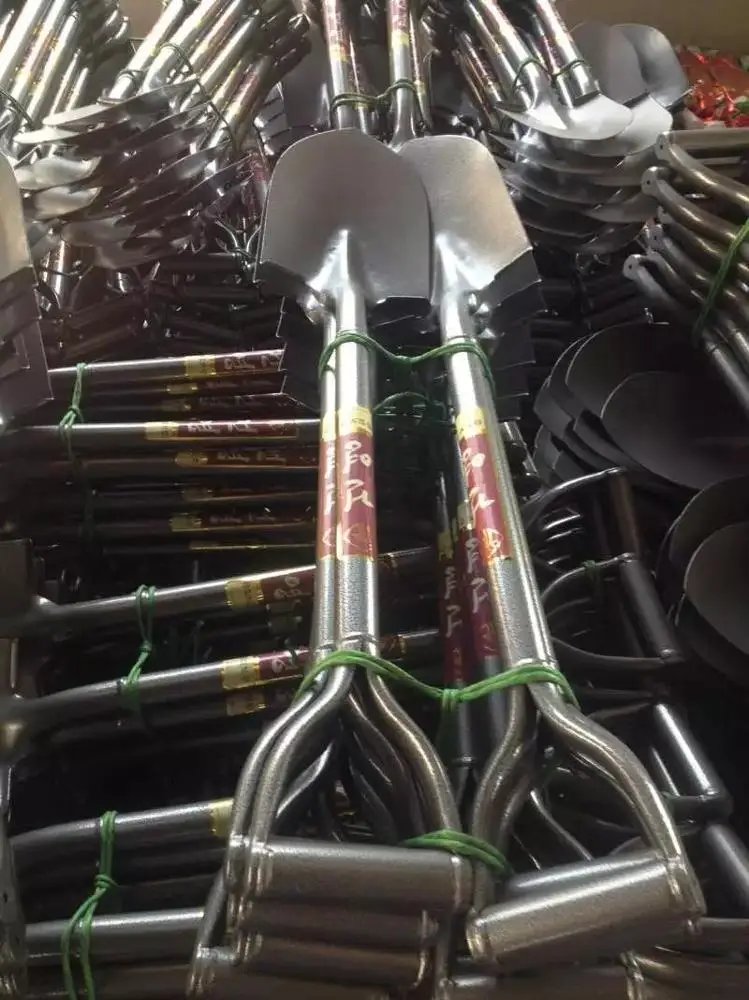 High quality heavy duty spade and shovel with Wooden Handle S525-3D