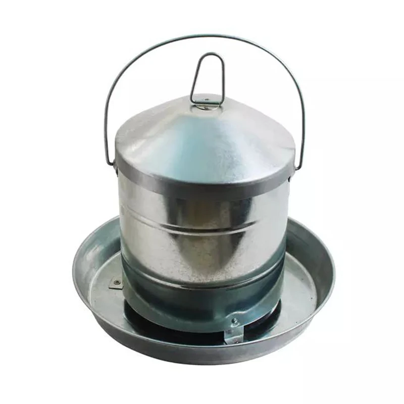 Metal Chicken Feeder for Poultry Farm Chicken coop Animal Drinkers Farm Equipment