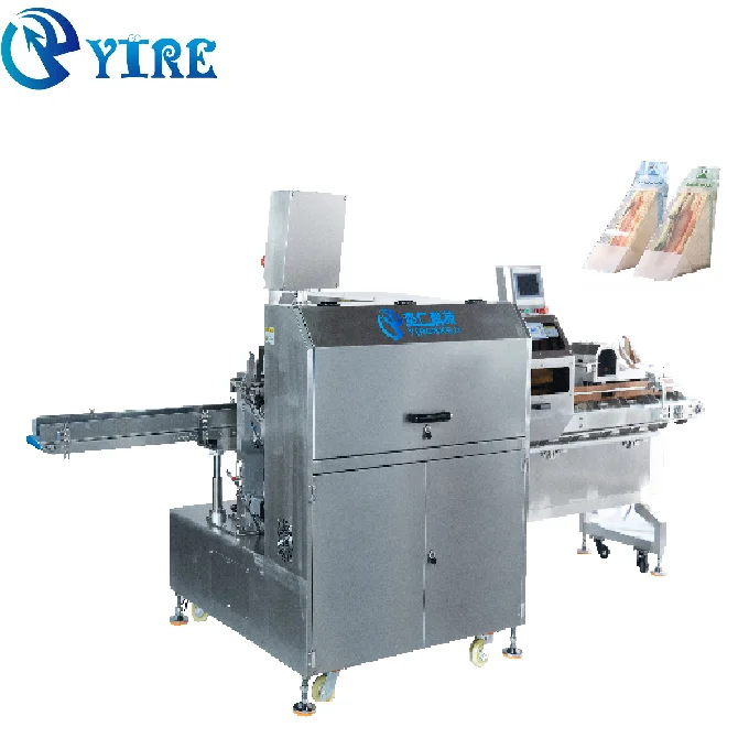 Sandwiches Wrapping Machine Automatic Sealing for Plastics Packages Product Manufactur