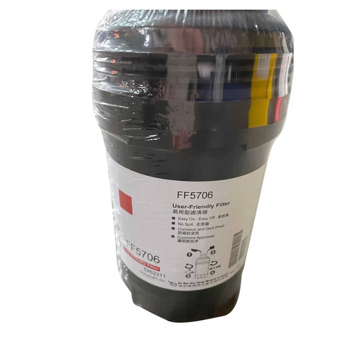 Top sale guaranteed quality user-friendly fuel filter core FF5706 for FOTON Cummins ISF 3.8- OE S5262311A2076