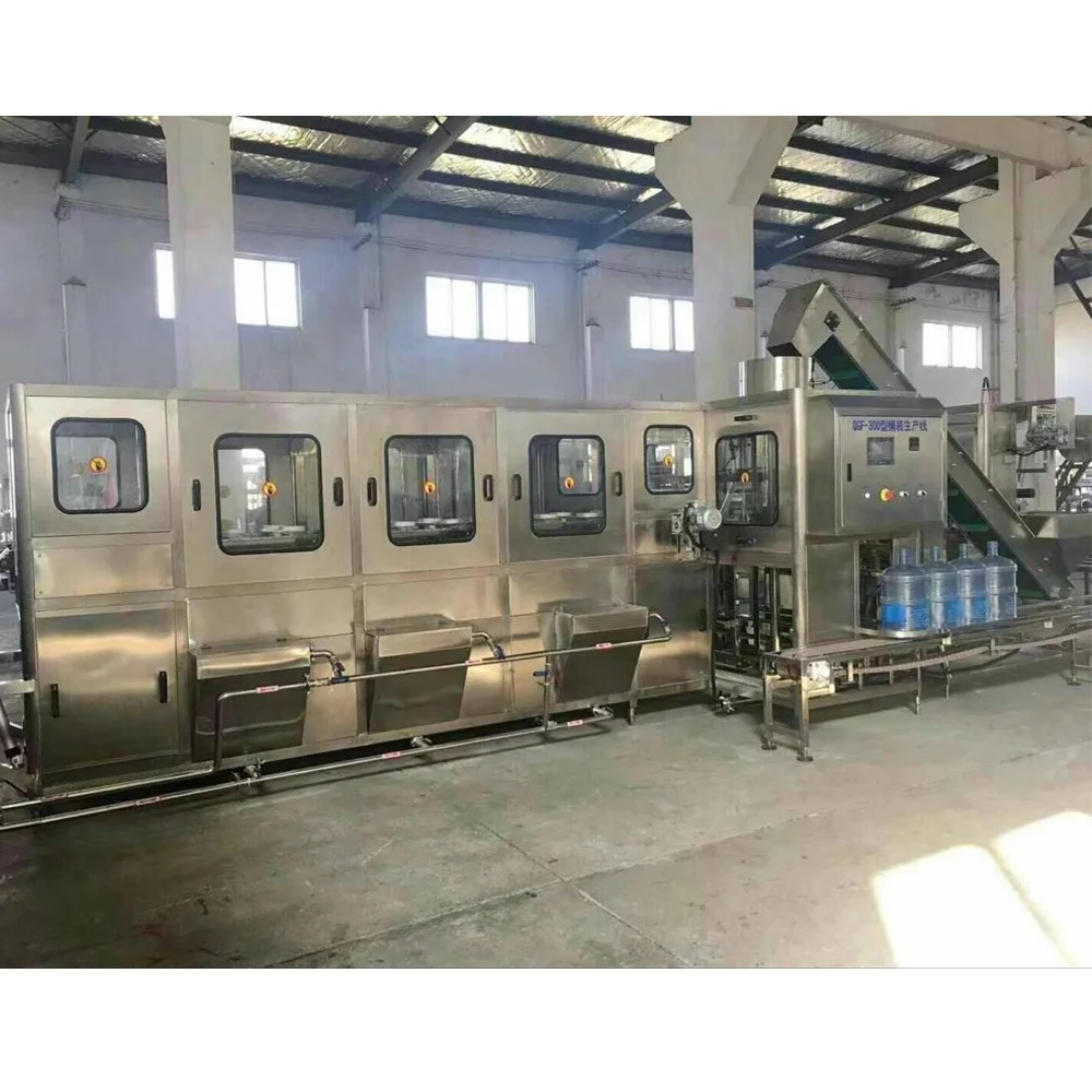 
18.9L/ 19L/ 20L/ 3 Gallons/ 5 Gallons Bottle Barrel Jar Drinking Pure Mineral Water Filling Bottling Machine Production Line 