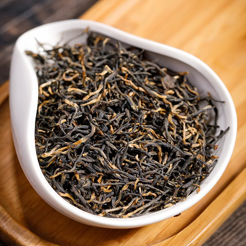 High Quality Organic Chinese Yunnan Black Tea Factory Wholesale Bulk Loose Leaf Health Tea Hand-Picked Tea Leaves