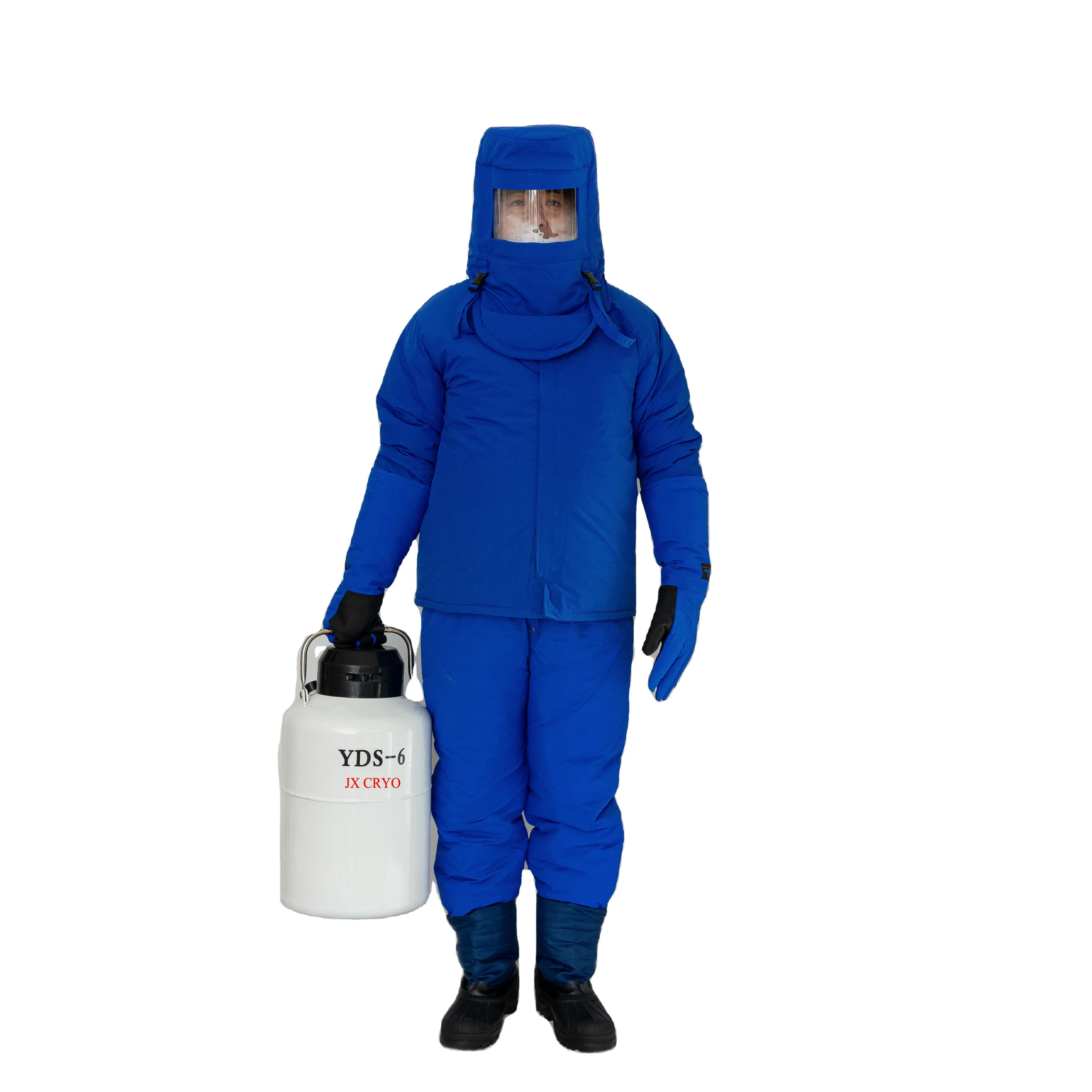 CE EN511 Anti-Freezing Liquid Nitrogen Protect Suit Cryogenic Safety Suit Price