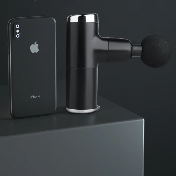 Dropshipping Deep Muscle Fascial Body Massager Mini Massage Gun Portable Handheld Electric Vibration Massage Gun