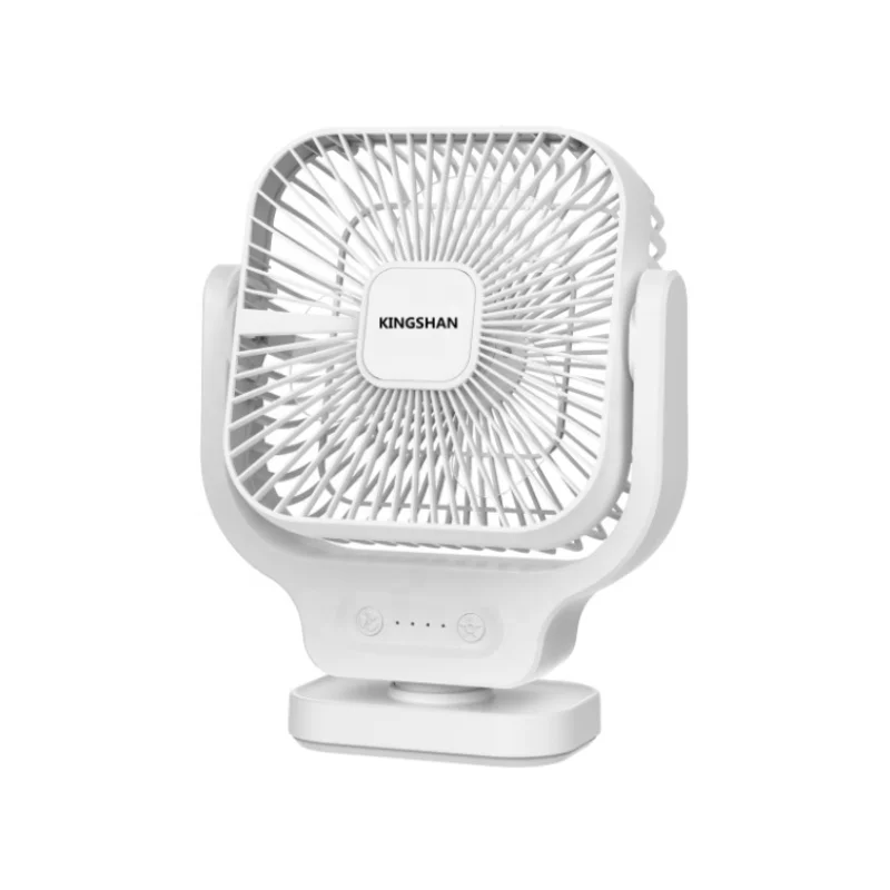 Tabletop 8 Inches Type-C Charging Mini Portable Table Desk Fan Office White Desktop fan