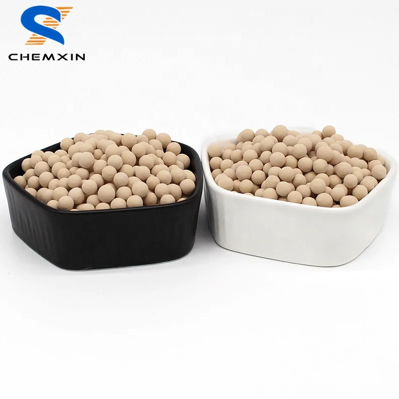 CHEMXIN synthetic zeolite molecular sieve desiccant 4a 3-5mm for solvent dehydration in lithium battery industry