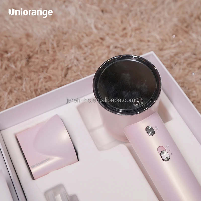 Uniorange новый дизайн 110000 об/мин высокоскоростной бесщеточный мотор фен для волос с низким уровнем шума Электрический BLDC Фен