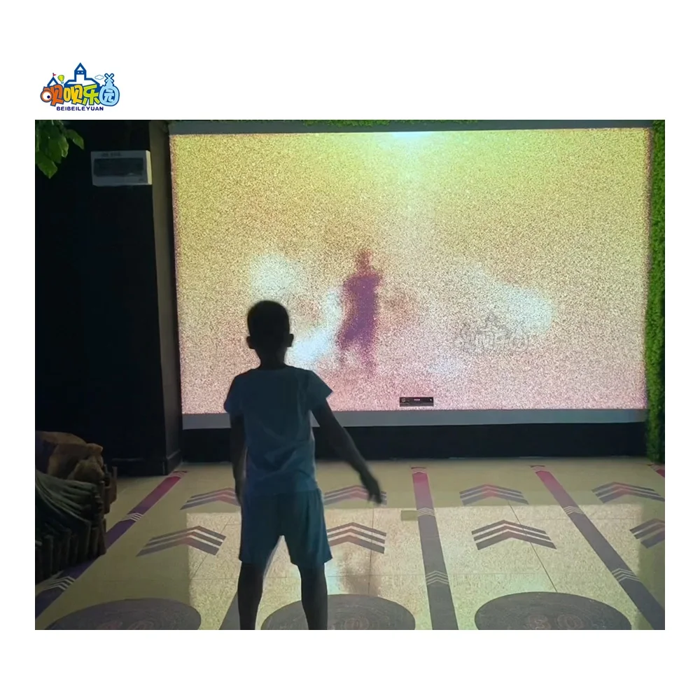 Индукционный 3D-проектор Kinect для внутреннего использования человеческого тела с датчиком танца в режиме реального времени, настенный интерактивный проектор